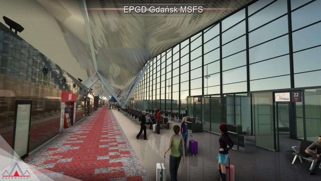 Drzewiecki Design's New Gdansk Airport Released for MSFS - Drzewiecki Design