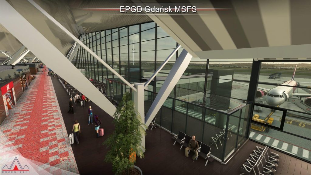 Drzewiecki Design's New Gdansk Airport Released for MSFS - Drzewiecki Design