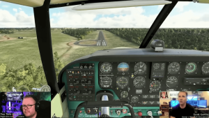 A2A Simulations Study-Level Piper Comanche 250 for MSFS Previewed at FSExpo 2023