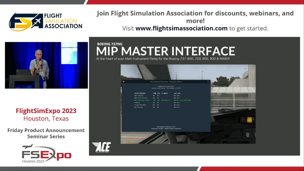 Allied Cockpit Equipment Reveals 737 MIP Master Interface at FSExpo 2023 - FSExpo 2023, Microsoft Flight Simulator, SoFly