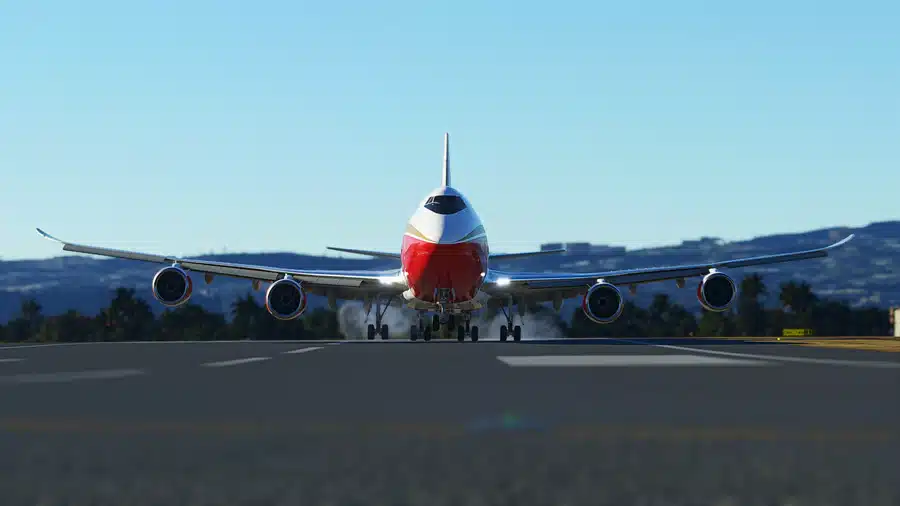 HPG B747 take-off
