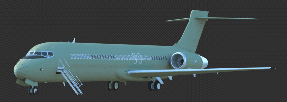 IXEG Boeing 717 Exterior Model