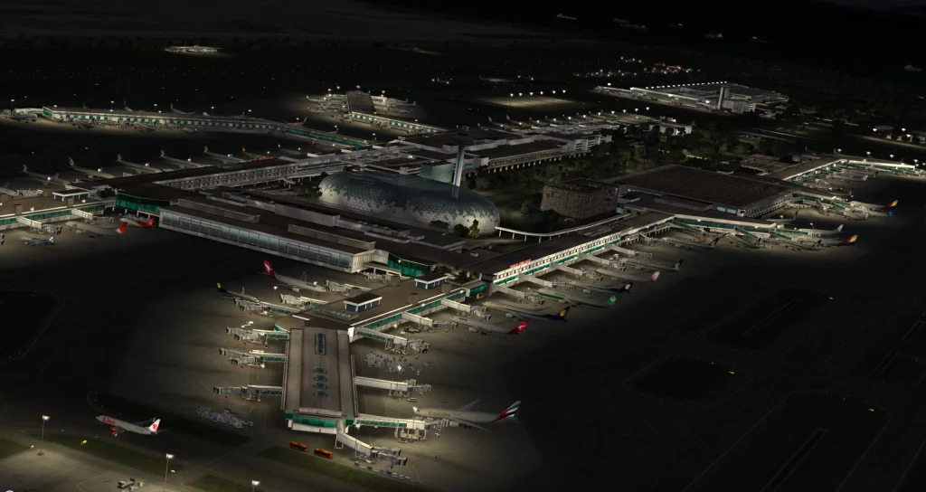 Imaginesim Updates Singapore Airport for Prepar3D v5 with Latest 2023 Data - Imaginesim, Prepar3D