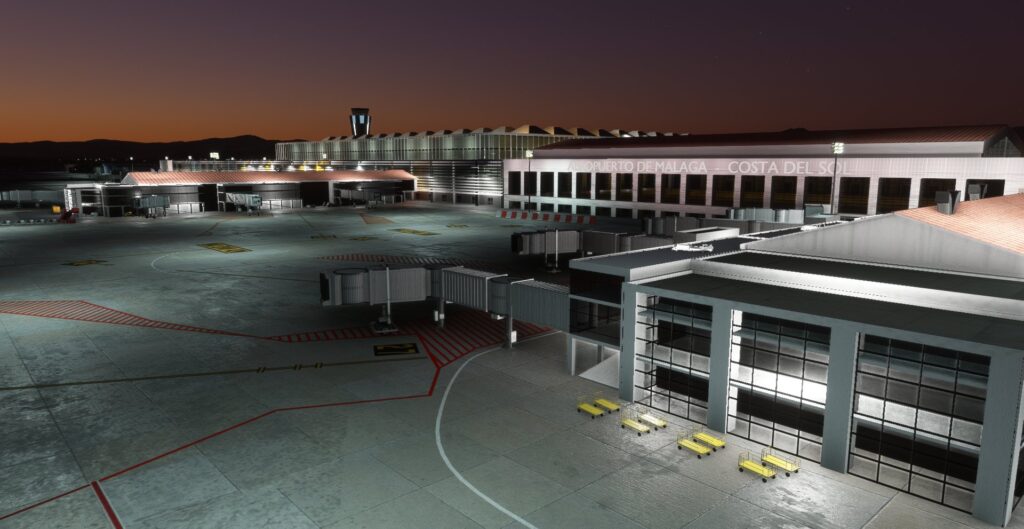 Barelli Releases New Malaga Airport for MSFS - Barelli, Microsoft Flight Simulator