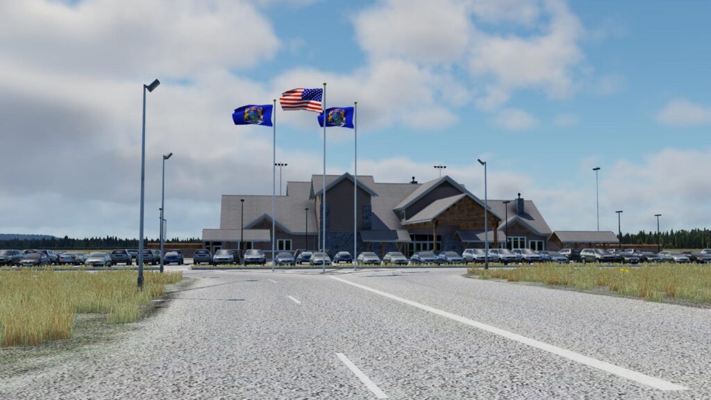 Pellston airports main terminal