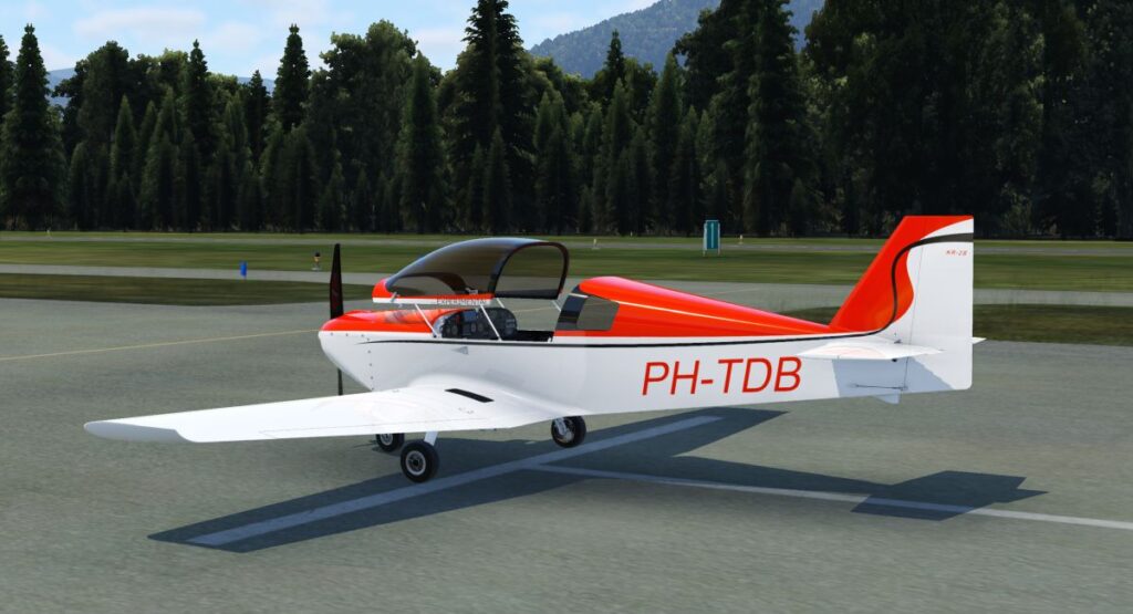 Rand Robinson KR-2s on runway