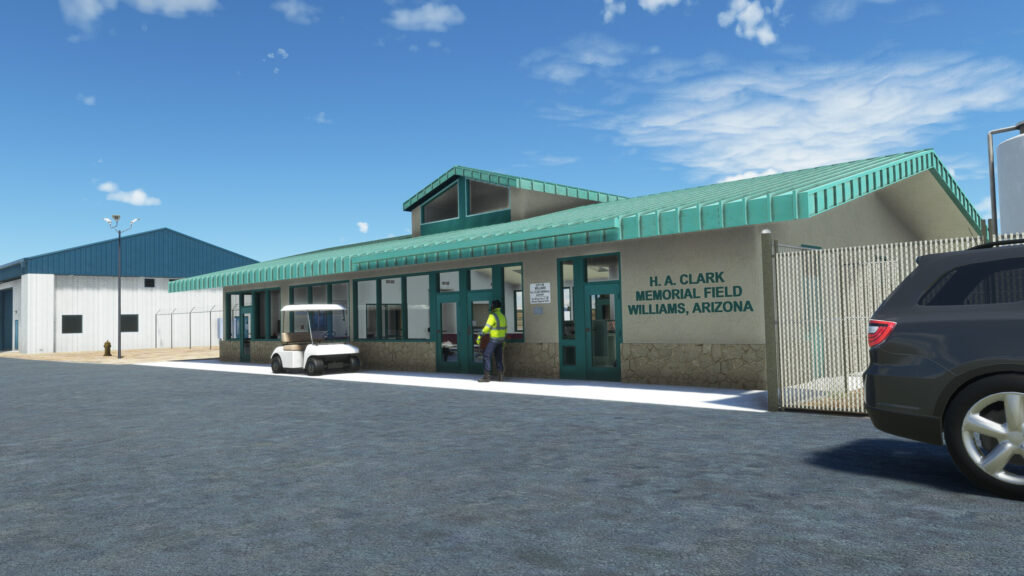 H.A. clark memorial field terminal