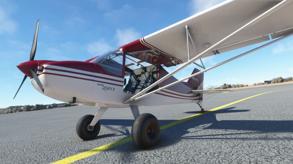 A rendition of the Rans S6S by FlyBoy Simulations for Microsoft Flight Simulator.