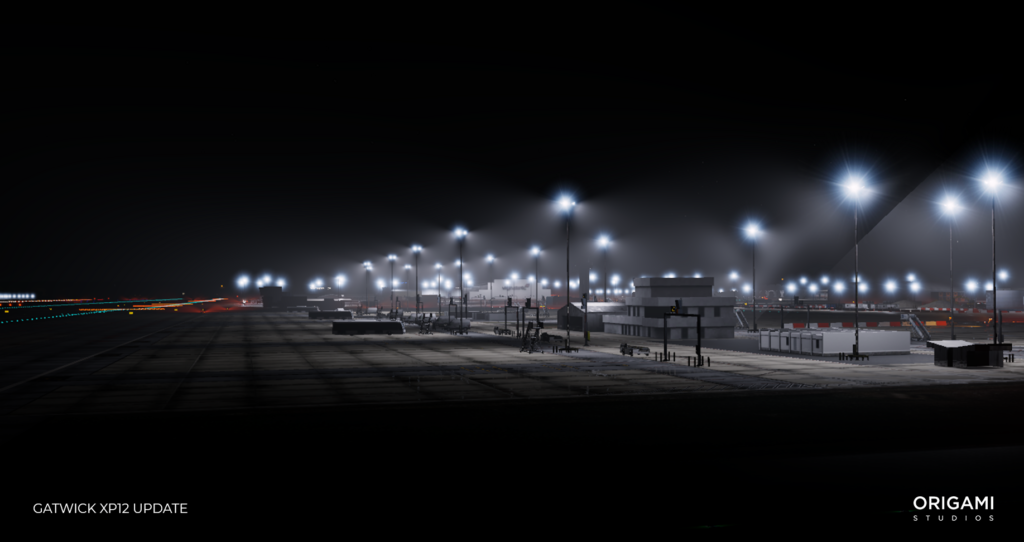 Origami Releases New Gatwick Airport Update for X-Plane 12 - Origami Studios, X-Plane