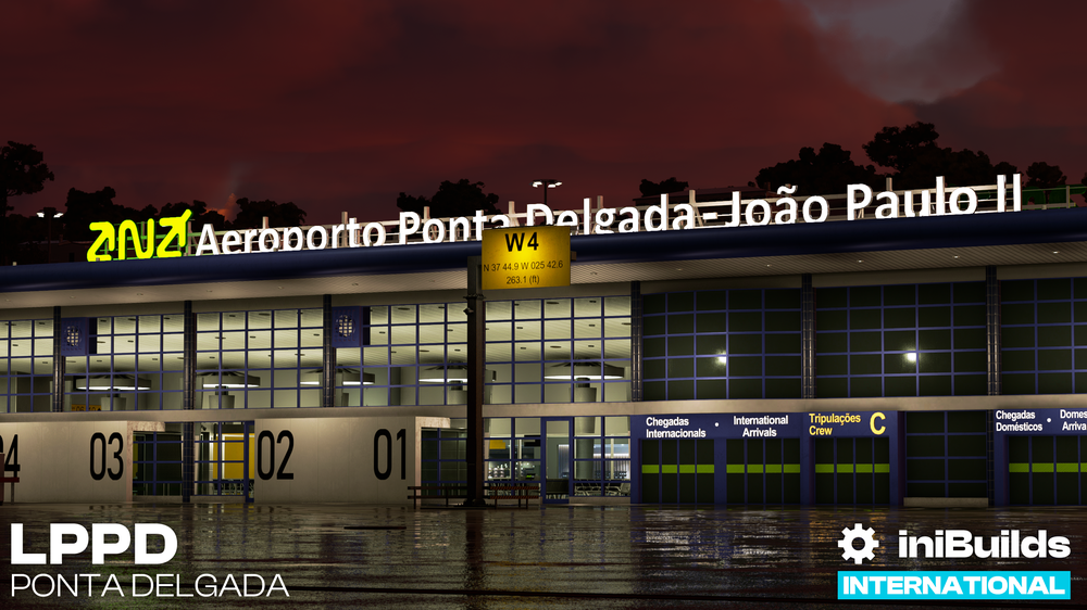 iniBuilds Announces Ponta Delgada for MSFS - IniBuilds, Microsoft Flight Simulator