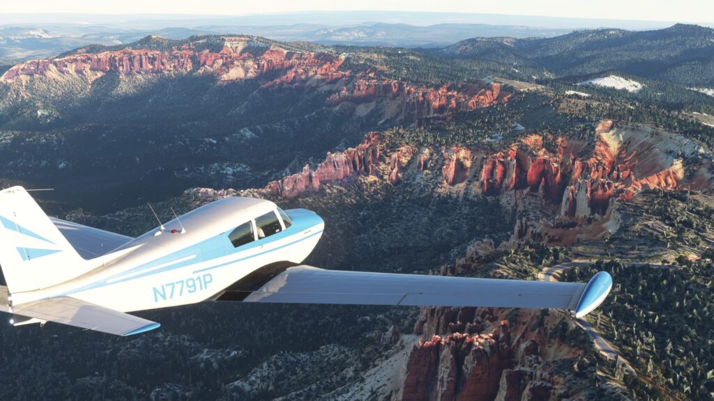 A2A Comanche over Bryce Canyon