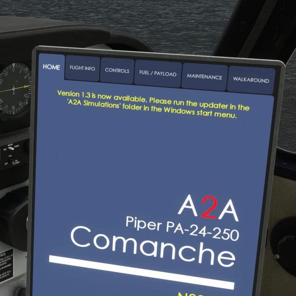 A2A Comanche for MSFS Updater