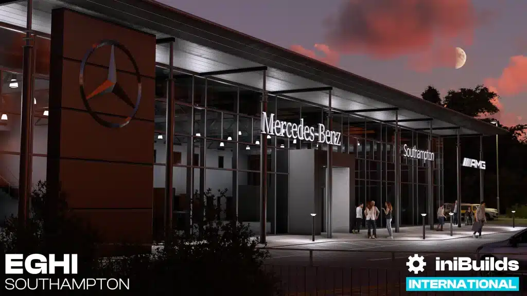 iniBuilds Releases Detailed Southampton Airport for MSFS - IniBuilds, Microsoft Flight Simulator