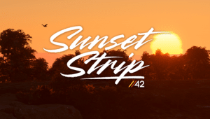 Incredible Parallel 42 42SS Sunset Strip Scene Released for MSFS Thumbnail