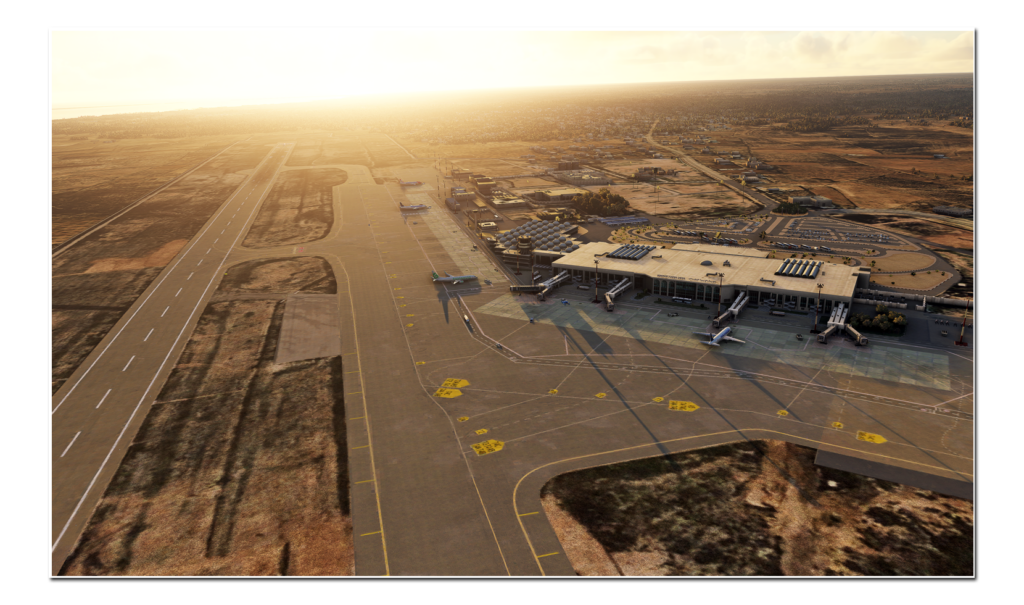 Djerba Airport Aerial