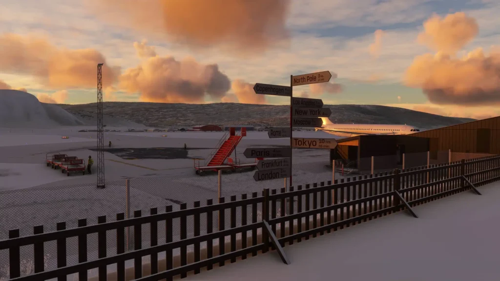 MK-STUDIOS Releases Stunning Arctic Kangerlussuaq Airport for MSFS - MK-Studios