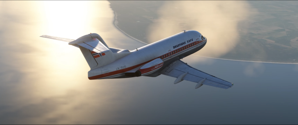 Just Flight Releases Thrilling Fokker F28 Professional Update in MSFS - Just Flight, Microsoft Flight Simulator