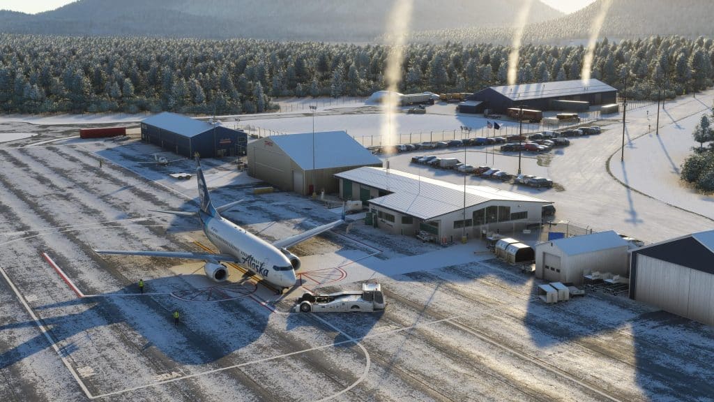 Petersburg James A. Johnson Airport is the newest of many Alaskan developments by Northern Sky Studio.