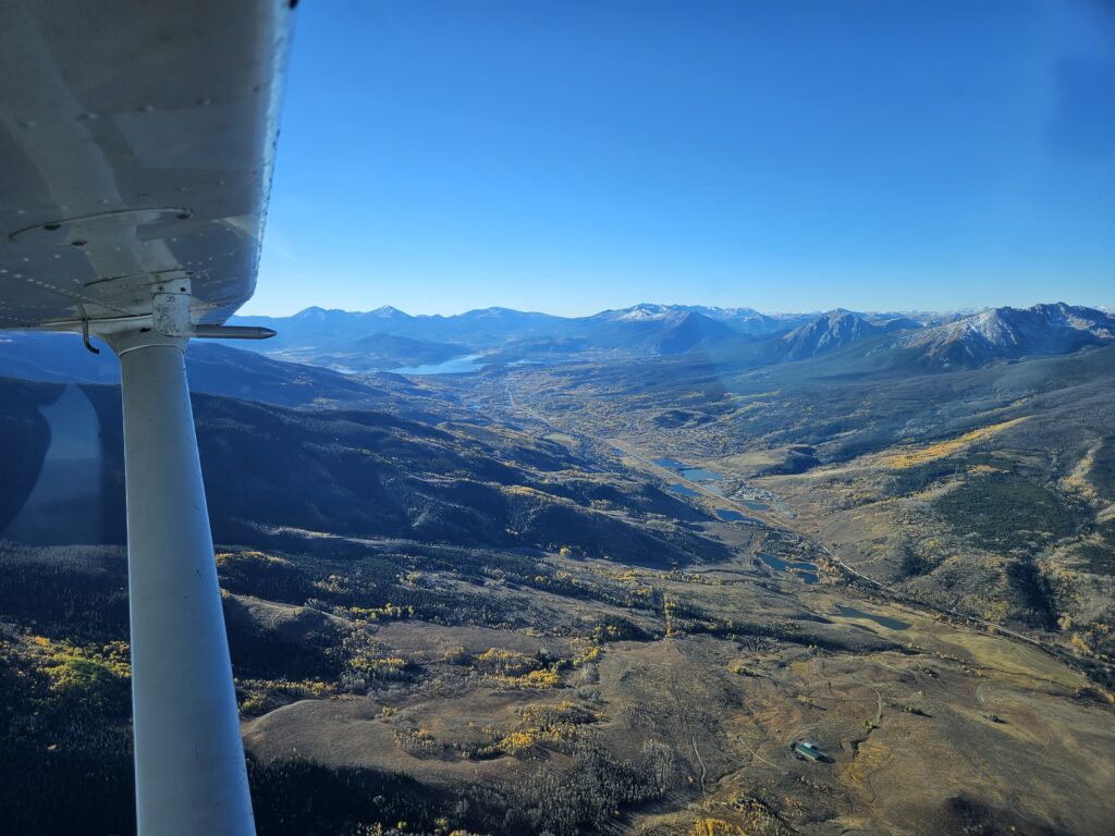 Up-valley towards Silverthorne, CO