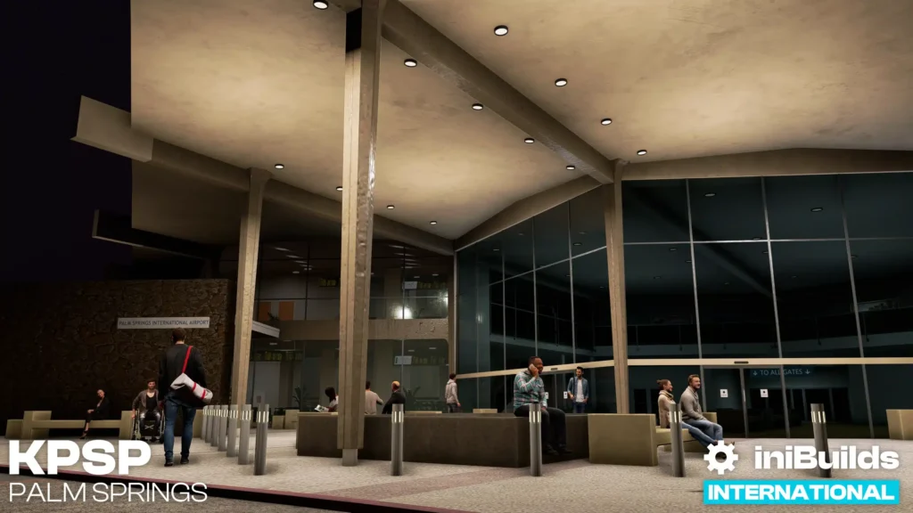 iniBuilds Releases Palm Springs for MSFS - IniBuilds, Microsoft Flight Simulator