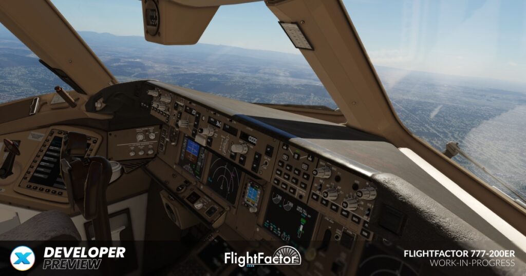 FlightFactor Previews 777-200 for X-Plane 12 - FlightFactor