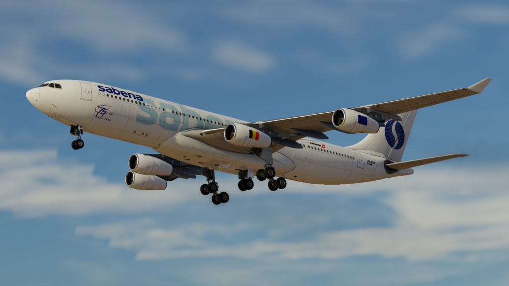 X-Plane A340
