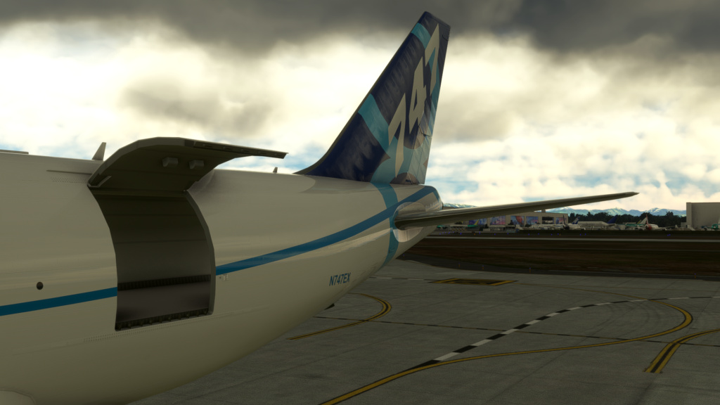 747-8F Main Cargo Door
