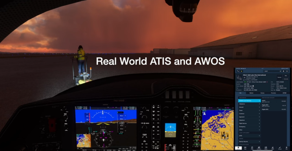 Feature - Real world ATIS and AWOS