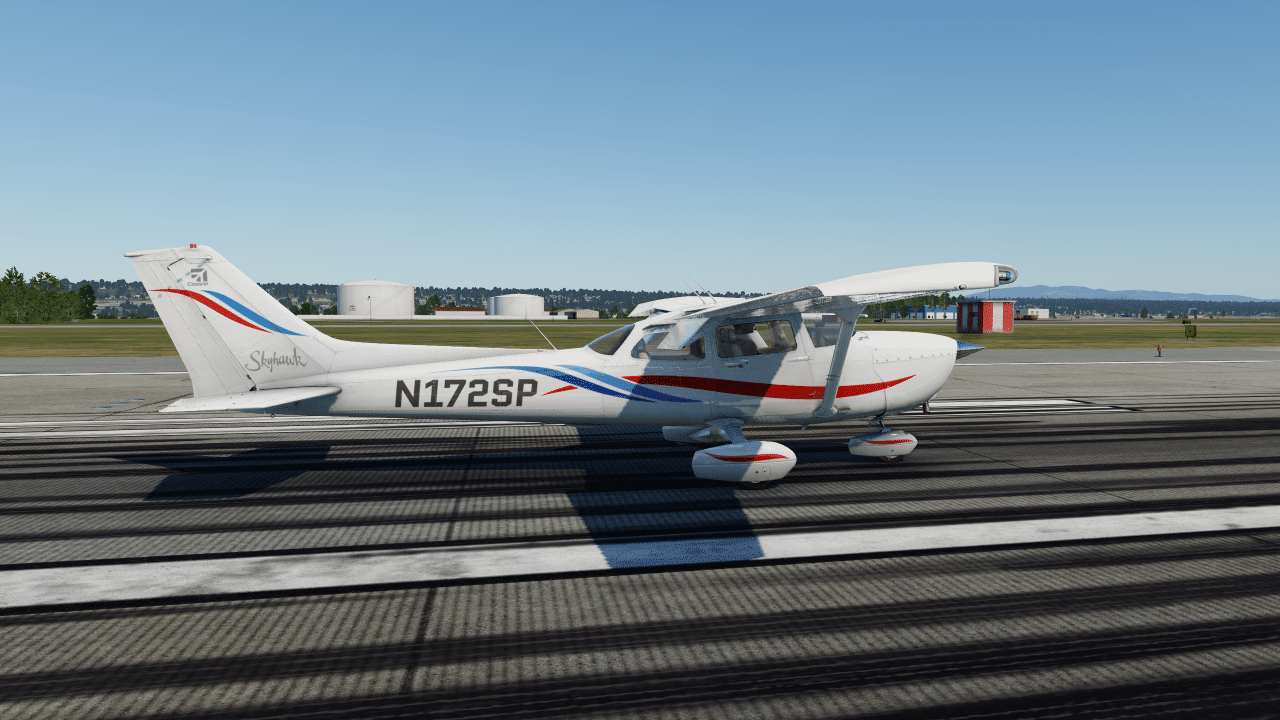 X-plane 12 default Cessna 172SP vs MSFS