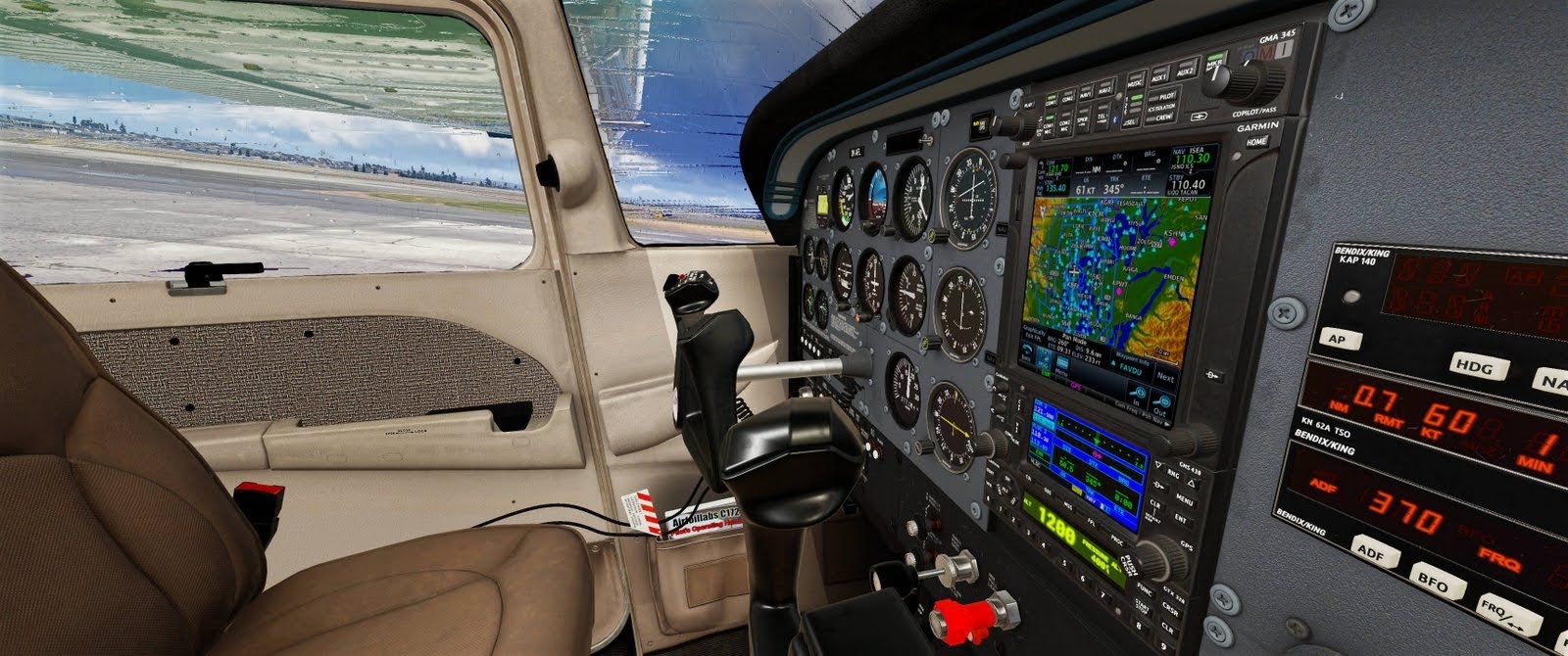 Airfoillabs Releases Cessna C172 NG Analog For X-Plane - FSNews