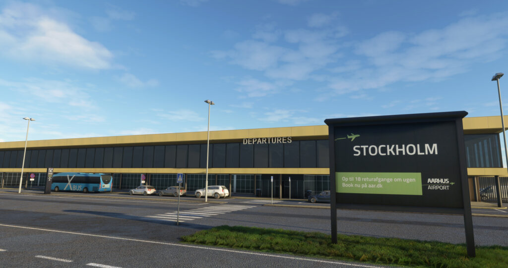 SimNord Releases New Aarhus Airport for MSFS - SimNord