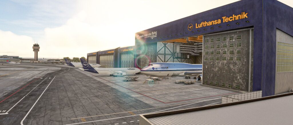Sofia Airport Lufthansa Technik 