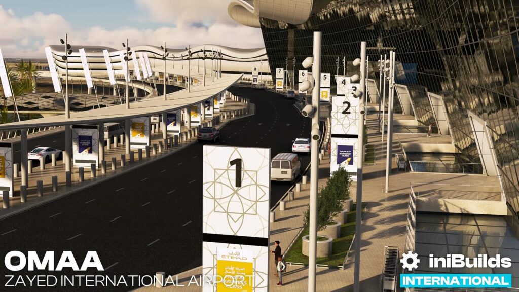 iniBuilds Preview Upcoming Abu Dhabi Airport for MSFS - FlyByWire Simulations, Microsoft Flight Simulator