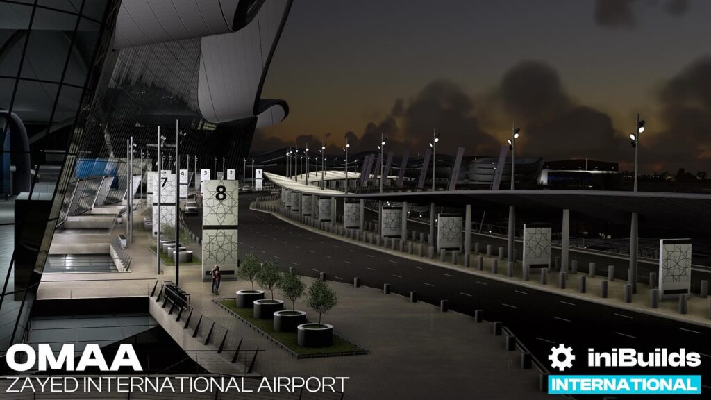 iniBuilds Abu Dhabi Airport for MSFS