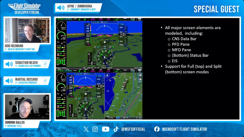 MSFS February Development Update: G3X Receiving Overhaul - Skyward Simulations, Microsoft Flight Simulator