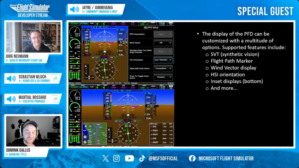 MSFS February Development Update: G3X Receiving Overhaul - Skyward Simulations, Microsoft Flight Simulator