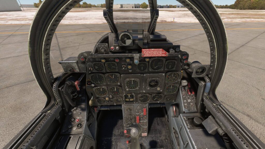 Shrike F-86F Sabre Review Cockpit 1