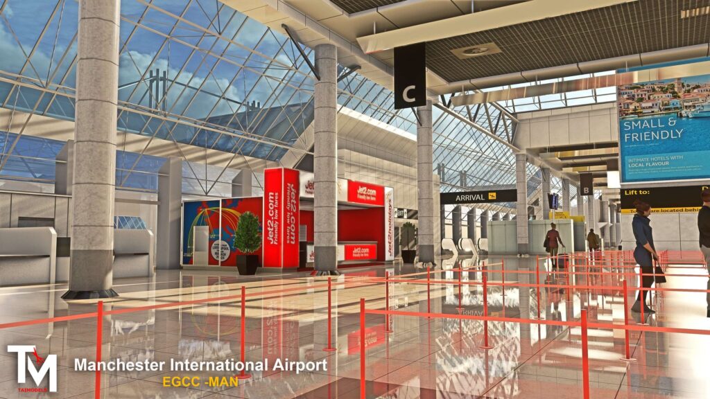TaiModels Releases Manchester Airport For MSFS - TaiModels