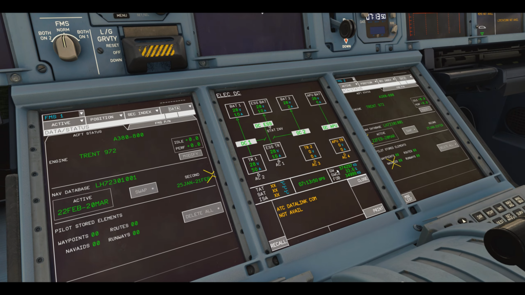 Freeware Airbus A380 for MSFS Showcased by FlyByWire In-Flight - FlyByWire Simulations, Microsoft Flight Simulator