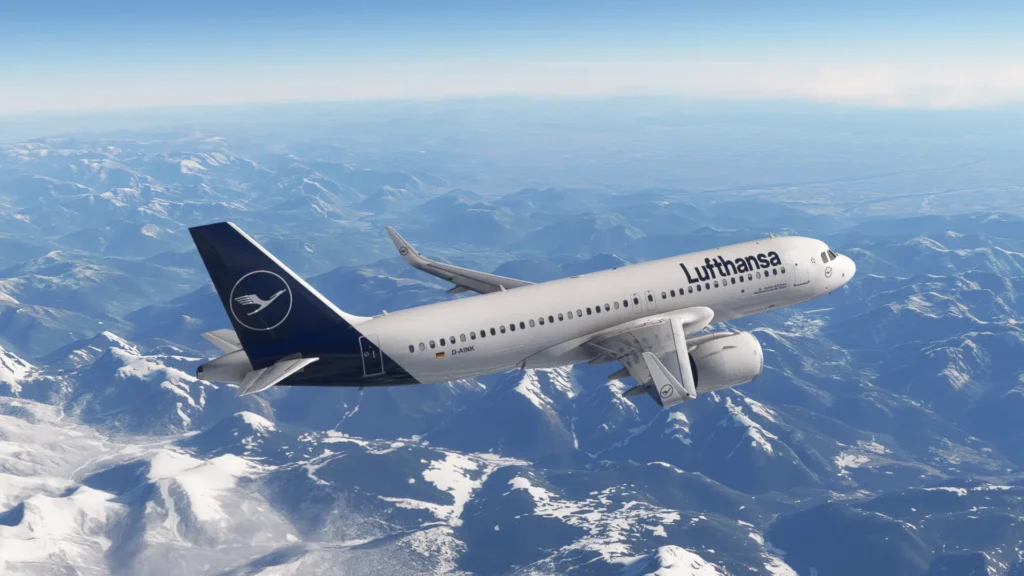 A320Neo by iniBuilds for Microsoft Flight Simulator.