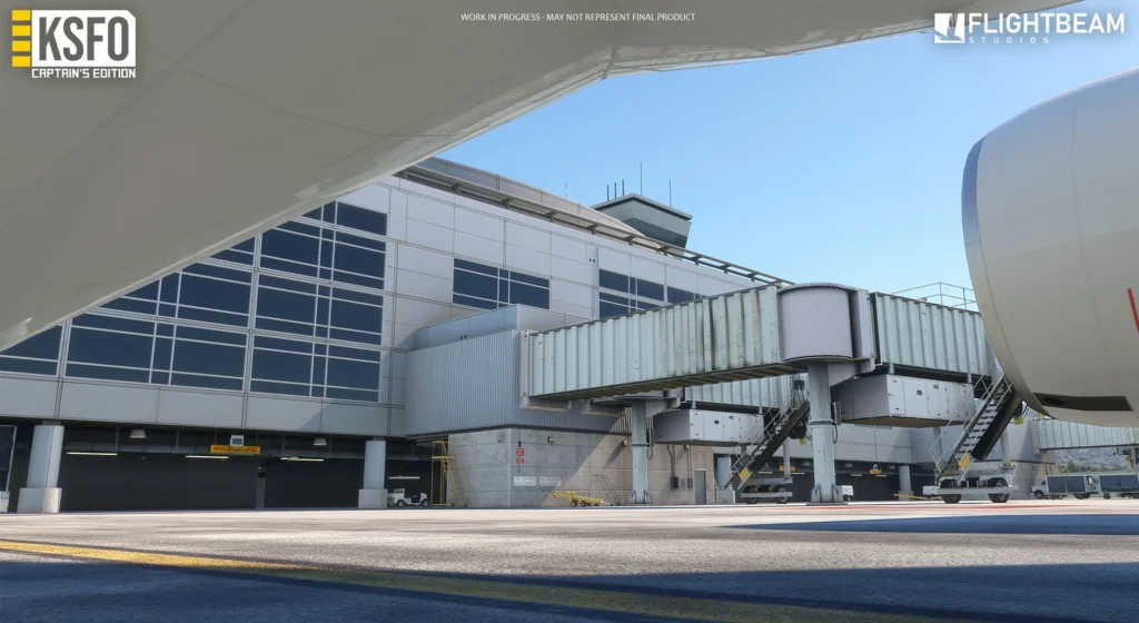 Flightbeam Shows New Previews of San Francisco Airport for MSFS - FlightBeam