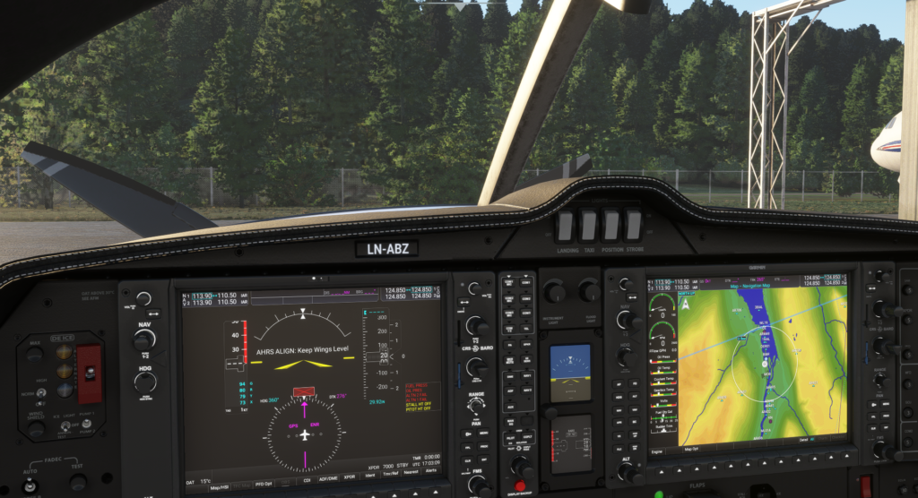 Skyward Simulations DA50RG Cockpit