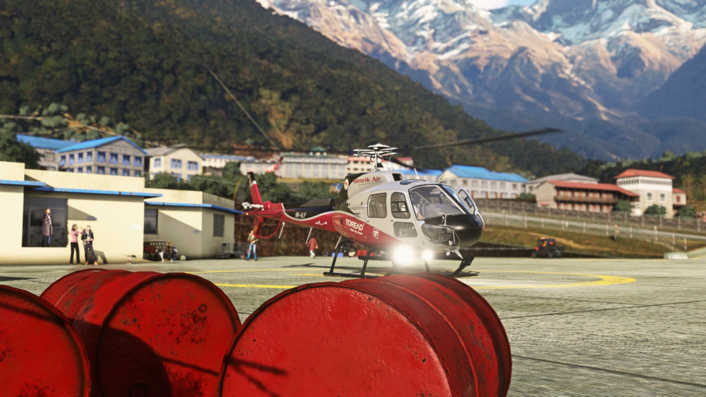 Lukla Helicopter Pads