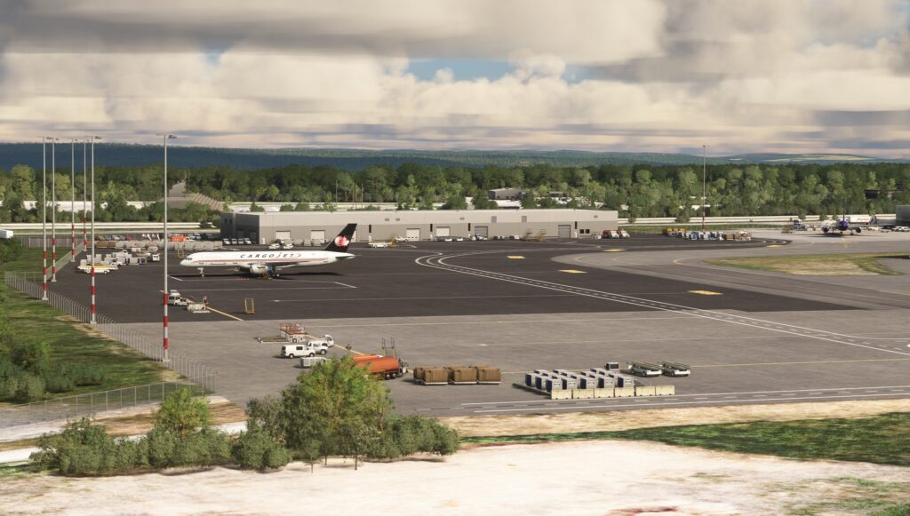 Halifax Airport in MSFS 