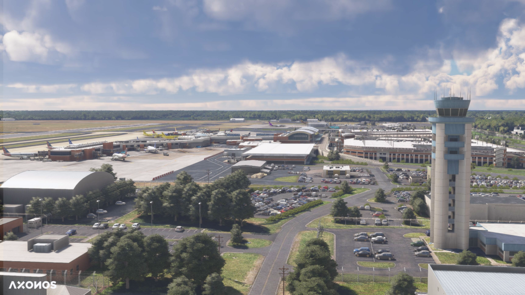 Axonos Releases Richmond International Airport for MSFS - Axonos, Microsoft Flight Simulator