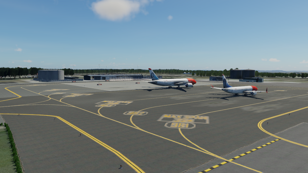 Oslo-Gardermoen X-Plane Oslo Airport
