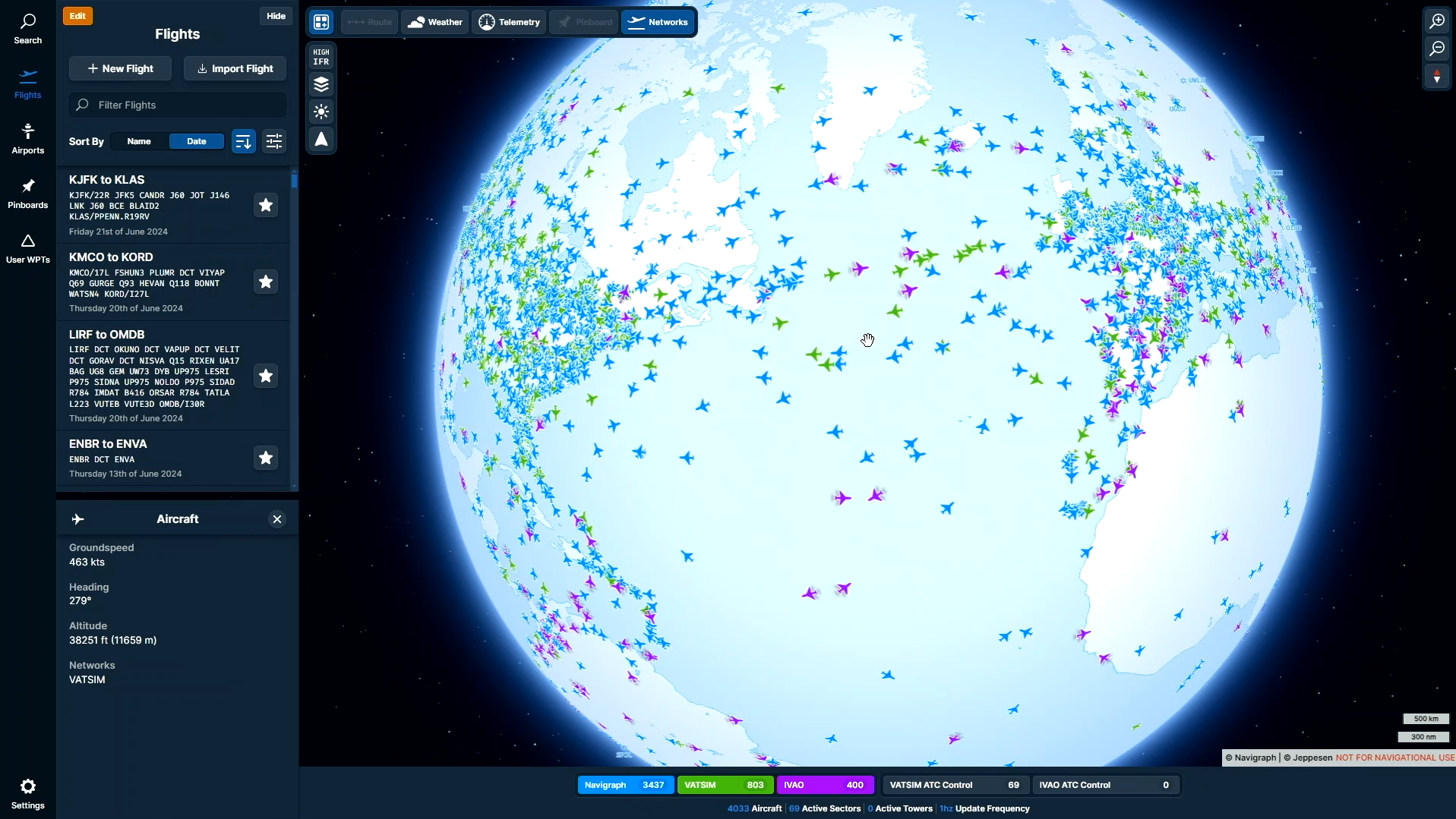 Navigraph Introduces Traffic And Atc Sectors - Fsnews